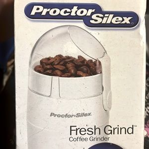 NIB proctor silex e160b fresh grind coffee grinder